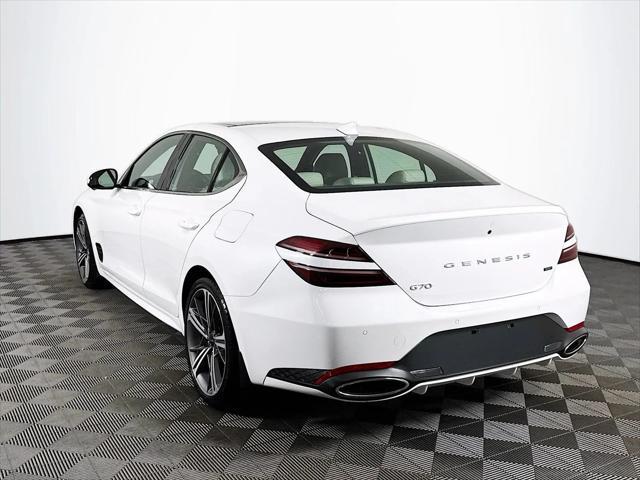 used 2025 Genesis G70 car, priced at $48,688