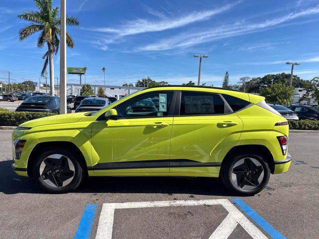 new 2025 Hyundai Kona EV car, priced at $39,255