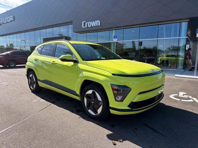 new 2025 Hyundai Kona EV car, priced at $39,255