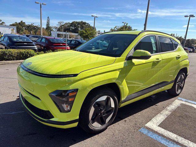 new 2025 Hyundai Kona EV car, priced at $39,255