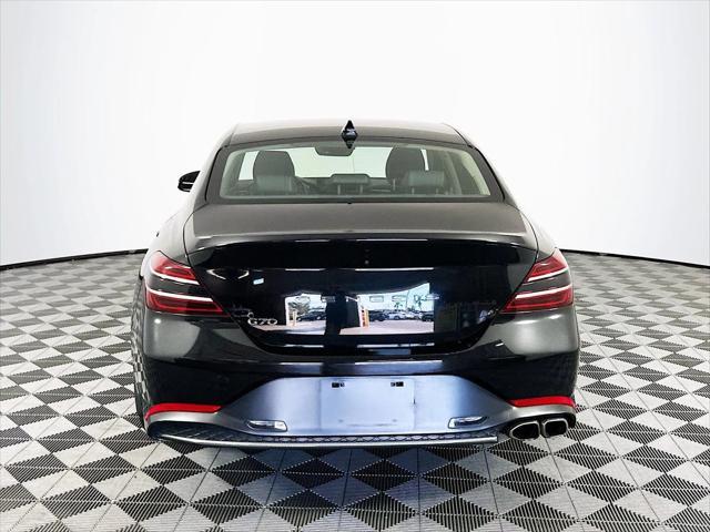 used 2022 Genesis G70 car, priced at $28,788