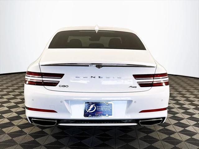 used 2024 Genesis G80 car, priced at $47,488