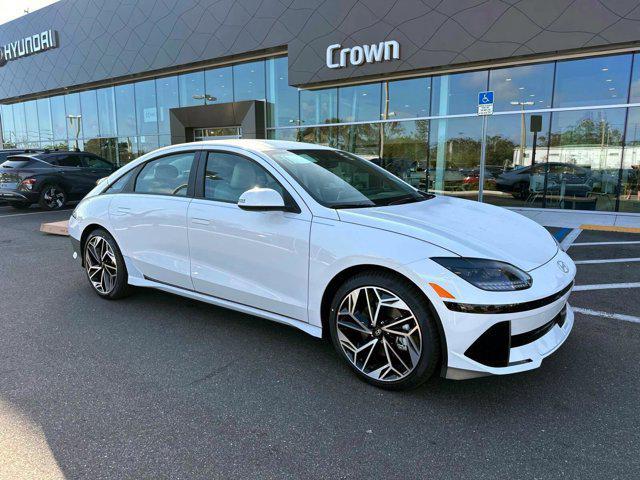 new 2025 Hyundai IONIQ 6 car, priced at $47,945