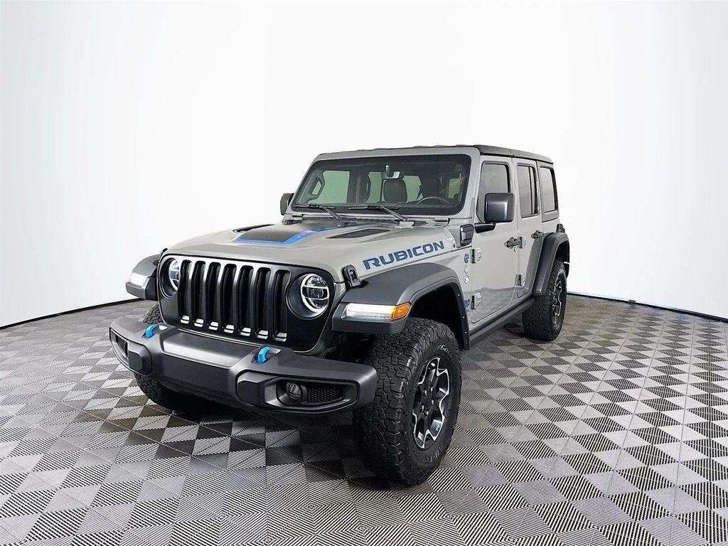 used 2022 Jeep Wrangler Unlimited 4xe car, priced at $33,988