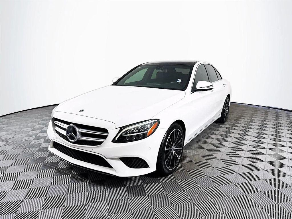 used 2021 Mercedes-Benz C-Class car, priced at $20,388
