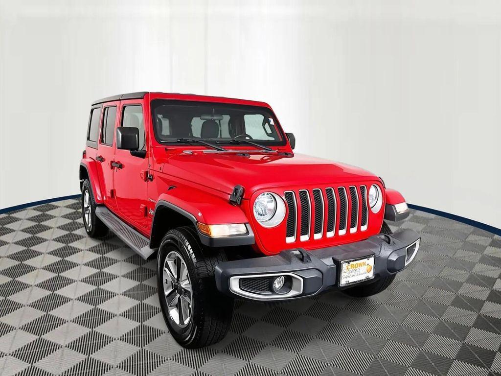 used 2019 Jeep Wrangler Unlimited car, priced at $26,688