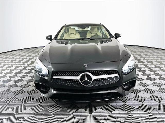 used 2018 Mercedes-Benz SL 550 car, priced at $45,988