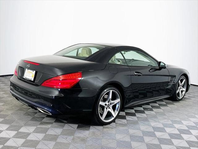 used 2018 Mercedes-Benz SL 550 car, priced at $45,988