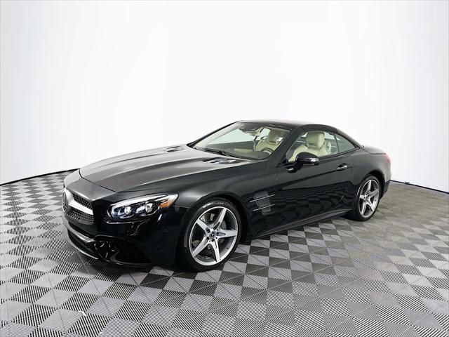 used 2018 Mercedes-Benz SL 550 car, priced at $45,988