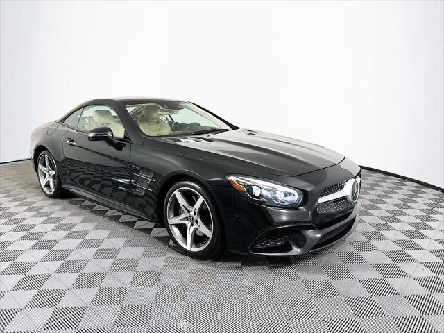 used 2018 Mercedes-Benz SL 550 car, priced at $45,988