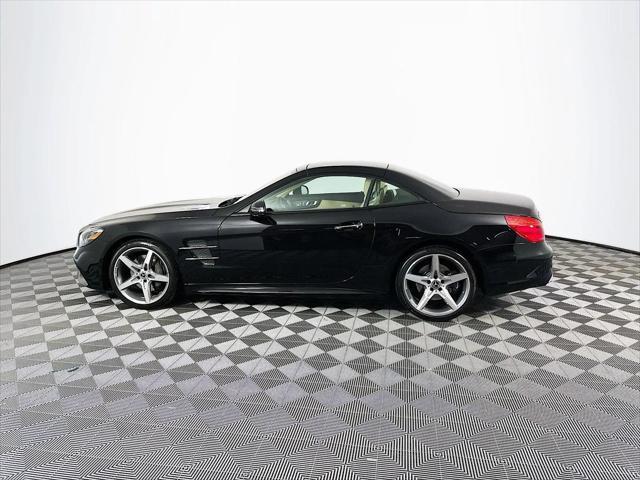 used 2018 Mercedes-Benz SL 550 car, priced at $45,988