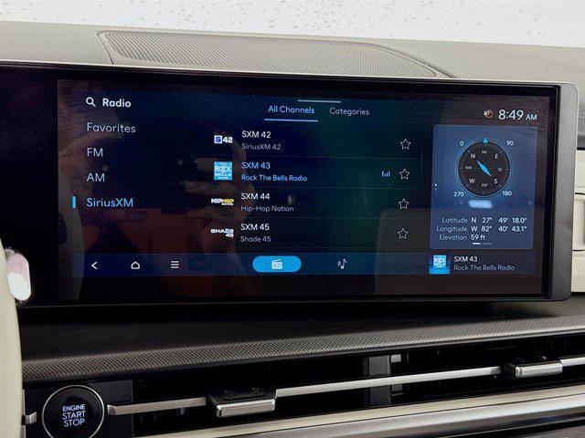new 2025 Hyundai Santa Fe car, priced at $40,755