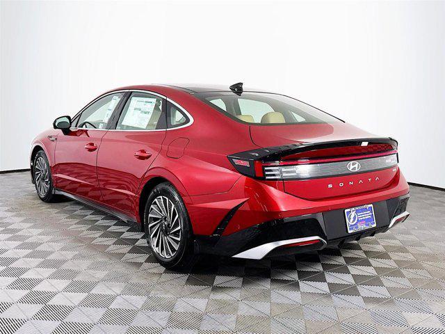 new 2025 Hyundai Sonata Hybrid car, priced at $37,705