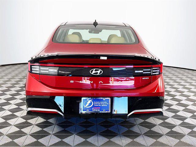 new 2025 Hyundai Sonata Hybrid car, priced at $37,705