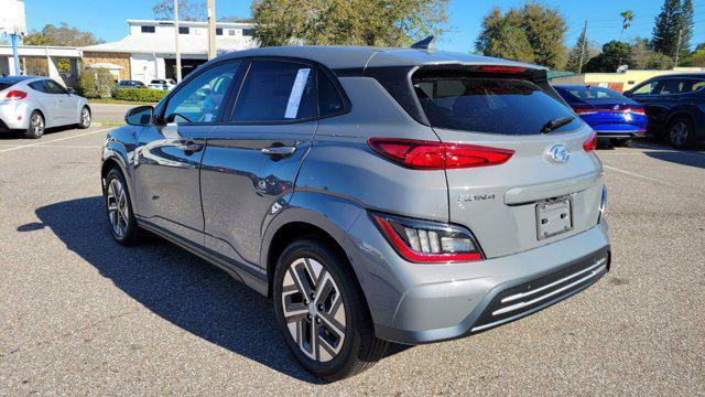 new 2023 Hyundai Kona EV car, priced at $34,901