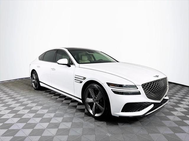 used 2024 Genesis G80 car, priced at $56,788