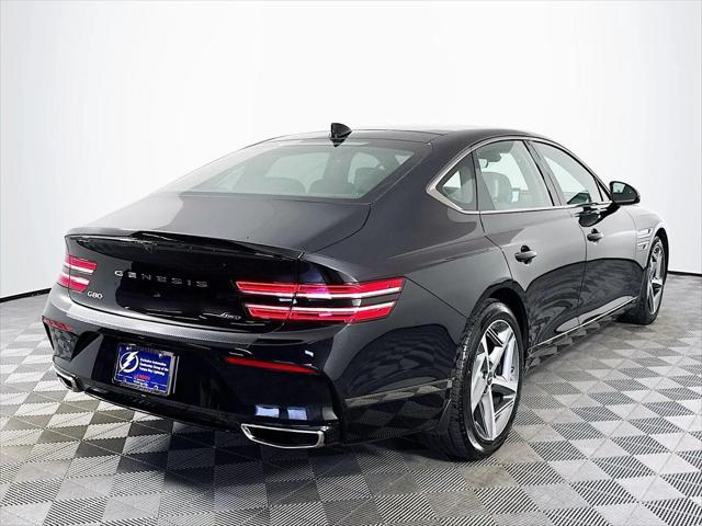 used 2024 Genesis G80 car, priced at $50,988