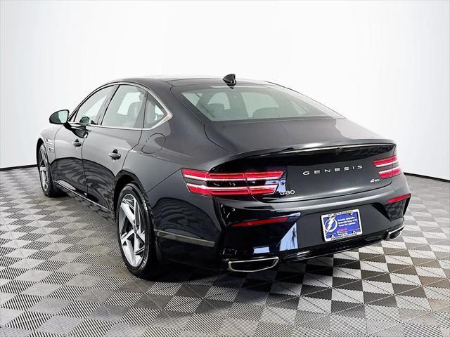 used 2024 Genesis G80 car, priced at $50,988