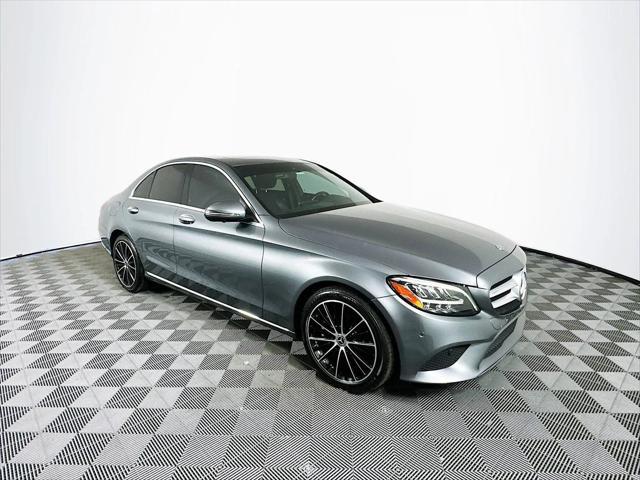 used 2021 Mercedes-Benz C-Class car, priced at $25,988