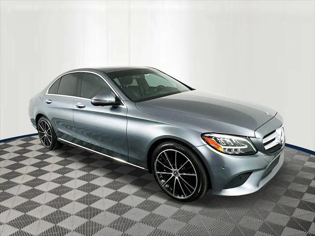 used 2021 Mercedes-Benz C-Class car, priced at $24,988