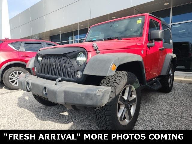 used 2014 Jeep Wrangler car, priced at $14,990