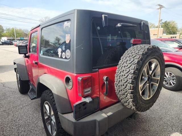 used 2014 Jeep Wrangler car, priced at $13,990