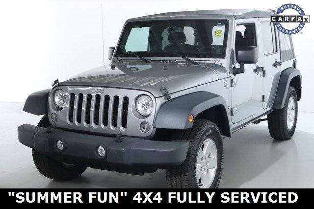 used 2014 Jeep Wrangler Unlimited car, priced at $18,750