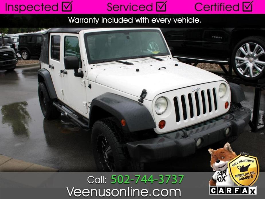 used 2010 Jeep Wrangler Unlimited car, priced at $14,990