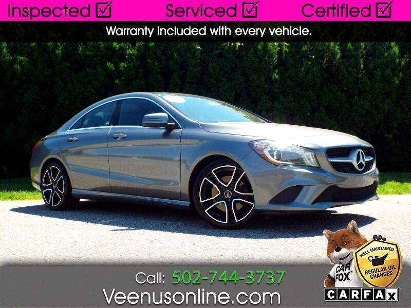 used 2014 Mercedes-Benz CLA-Class car, priced at $17,490