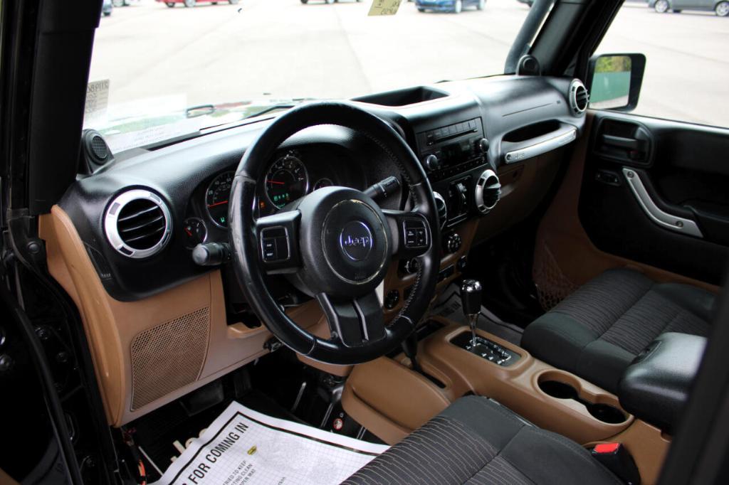 used 2012 Jeep Wrangler Unlimited car, priced at $18,990