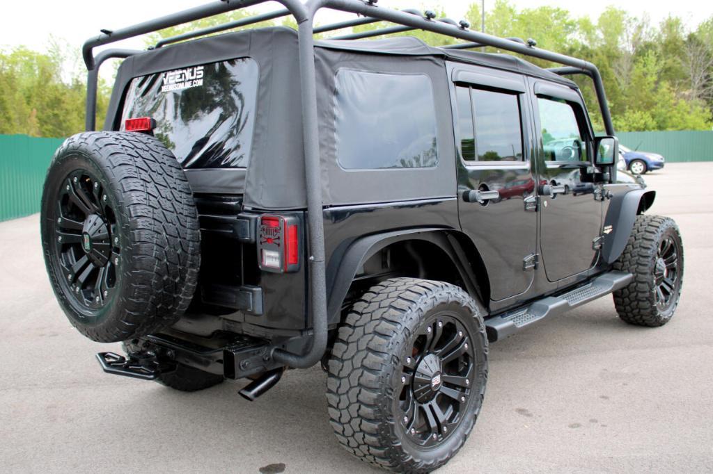 used 2012 Jeep Wrangler Unlimited car, priced at $18,990