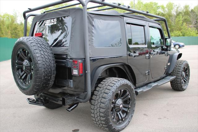 used 2012 Jeep Wrangler Unlimited car, priced at $17,990