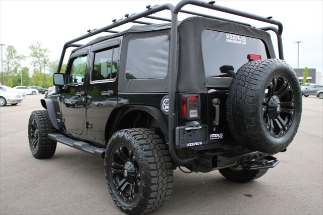 used 2012 Jeep Wrangler Unlimited car, priced at $17,990