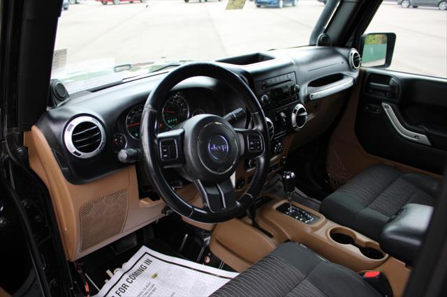 used 2012 Jeep Wrangler Unlimited car, priced at $17,990