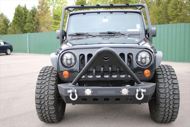 used 2012 Jeep Wrangler Unlimited car, priced at $17,990