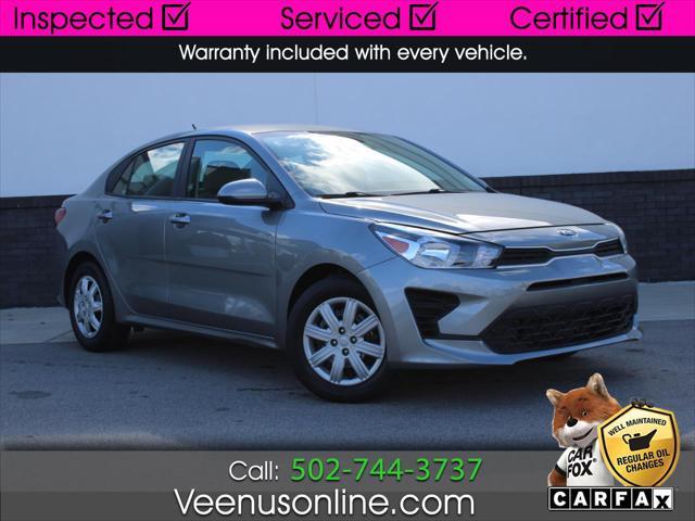 used 2021 Kia Rio car, priced at $9,990