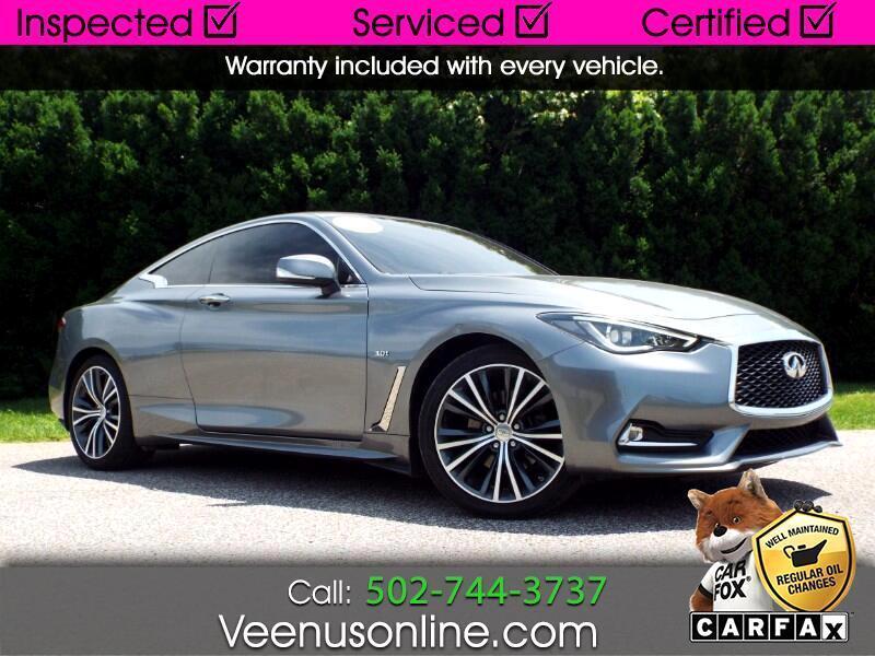 used 2017 INFINITI Q60 car, priced at $24,990