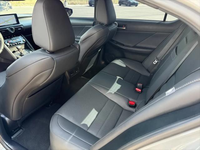 used 2024 Lexus IS 350 car, priced at $47,995