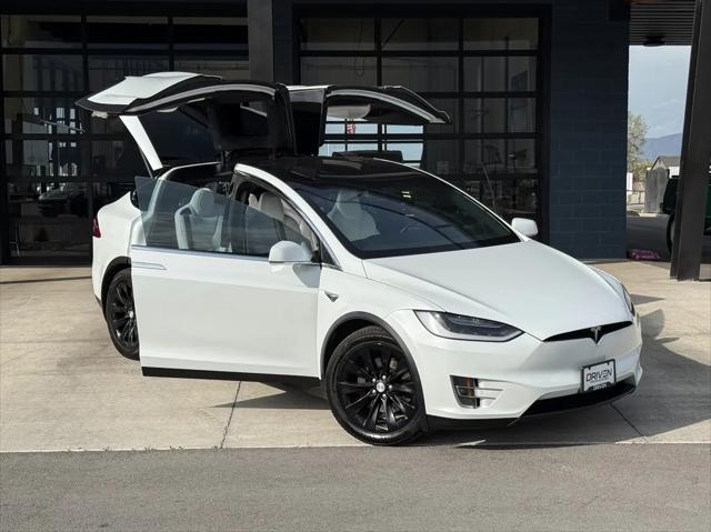 used 2018 Tesla Model X car, priced at $26,995