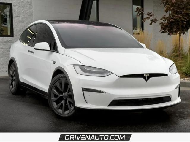 used 2022 Tesla Model X car, priced at $72,495