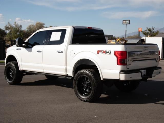 used 2018 Ford F-150 car, priced at $42,495