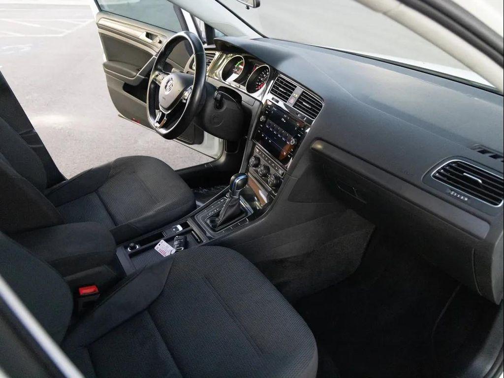 used 2018 Volkswagen e-Golf car, priced at $14,995