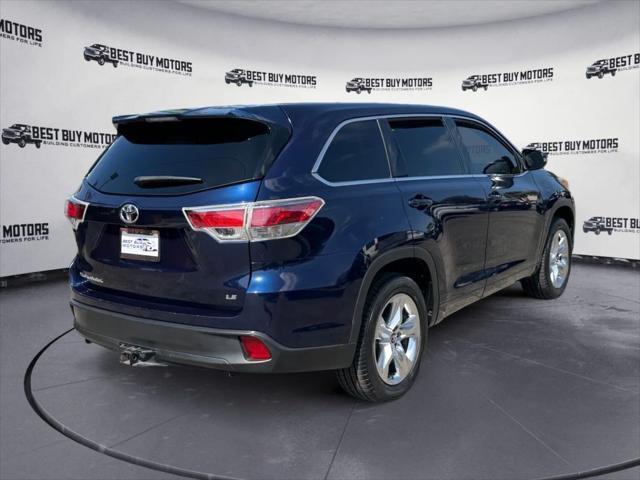 used 2015 Toyota Highlander car, priced at $14,900