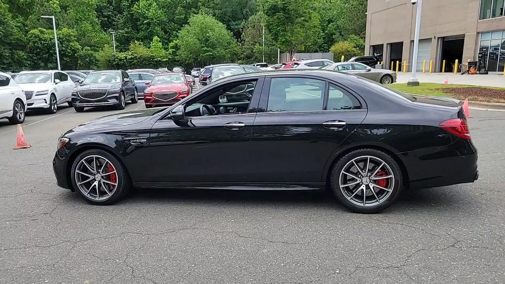used 2018 Mercedes-Benz AMG E 63 car, priced at $64,999
