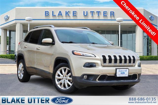 used 2015 Jeep Cherokee car, priced at $15,695