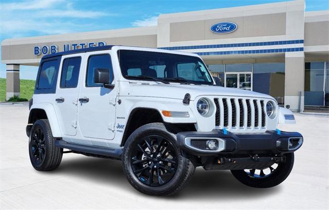 used 2022 Jeep Wrangler Unlimited 4xe car, priced at $37,997