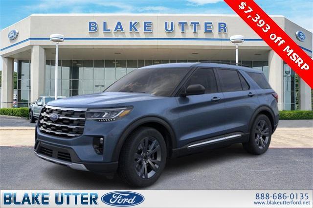 new 2025 Ford Explorer car, priced at $41,307