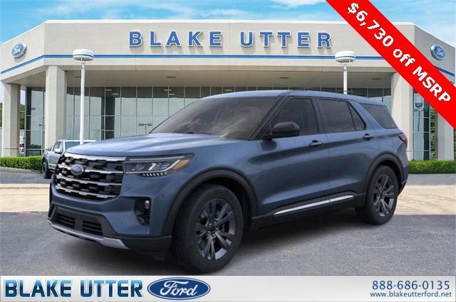 new 2025 Ford Explorer car, priced at $41,970