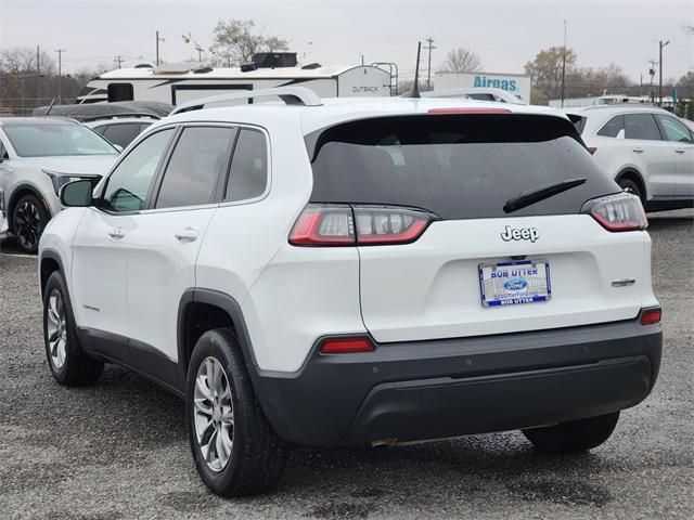 used 2021 Jeep Cherokee car, priced at $14,492