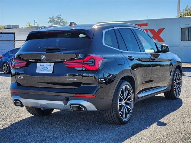 used 2022 BMW X3 car, priced at $30,183